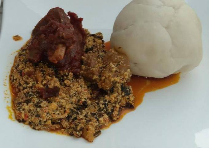 Step-by-Step Guide to Make Ultimate Egusi soup with pounded yam