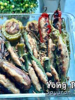 Gambar Yong Tau Fu Sayuran Sumbat (Inti Ikan)