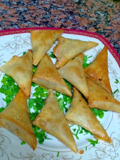 صورة لوصفة السمبوسك باللحمه