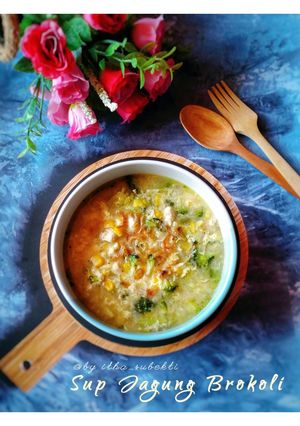 Foto resep Sup Jagung Brokoli