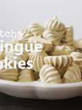 Matcha Meringue Cookies yang Manis, Wangi dan Enak