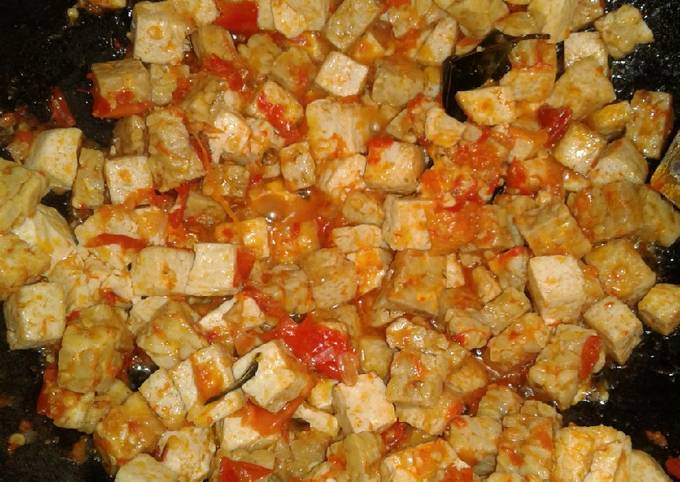 Resep Tumis Tahu Dan Tempe Balado Sederhana Oleh Dapur Elyna Cookpad