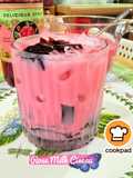 👩‍🍳Rose Milk Cincau