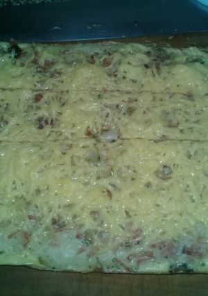 Una foto de Pizza invento