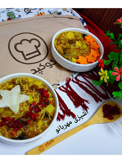 عکسی از دستور سوپ قارچ
