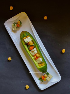 A picture of Paneer Cucumber Salad.