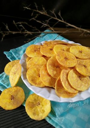 Foto resep KERIPIK PISANG ASIN & MANIS (#pr_cemilankriuk)