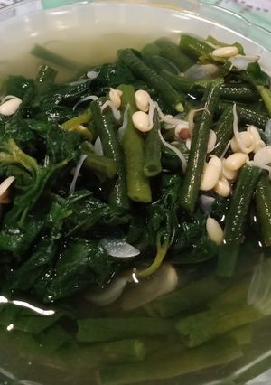 Foto resep Sayur Asem Bening Daun Ketela Rambat