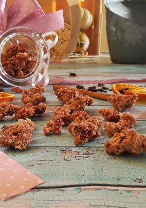 Sült dió fahéjas, cukros köpenyben recept fotója