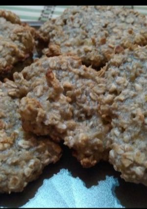 Una foto de Galleta de avena con plátano