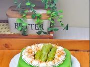 Gambar vla pisang ijo