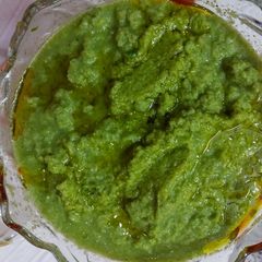 A picture of Amla ka chutney.