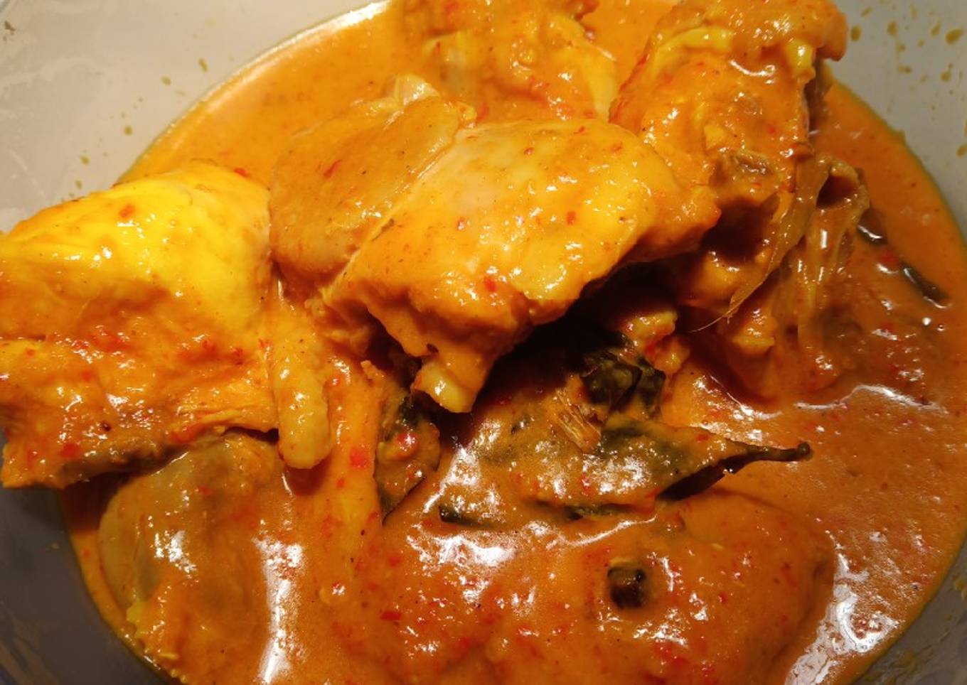 Rendang ayam pedas ala mama 3A