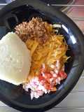 Ugali Cabbage and Minced Meat