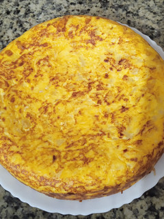 Una foto de Tortilla de coliflor