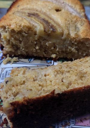 Una foto de Budín de banana