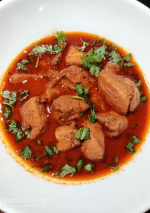 A picture of Dhaba Style Chicken Korma.