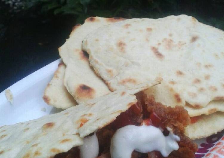 Resep Tortilla (Kulit Kebab) Anti Gagal