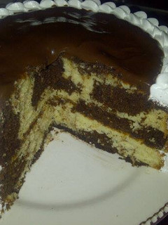 Una foto de Torta marmolada