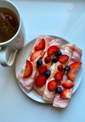 Foto di Crepes light alle fragole