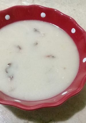 صورة لوصفة شوربه الكريمه 🍲