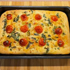 A picture of How to Make Homemade Focaccia Bread:.