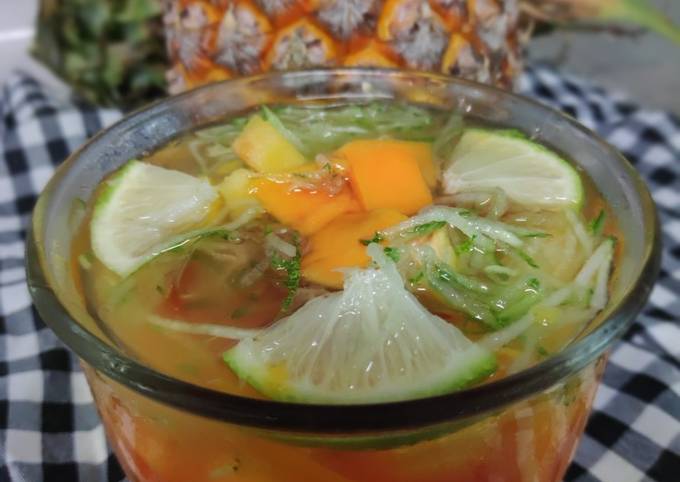 Resep Es Rujak Sederhana oleh Denny Abrori - Cookpad