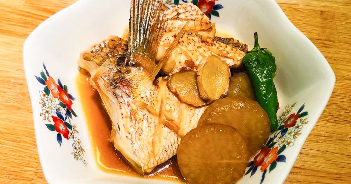 Japanese style Simmered Sea Bream Recipe by Hokkai Suisan Cookpad