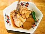 simmered sea bream