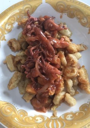 Foto resep Cumi Siram Saos Asam Manis