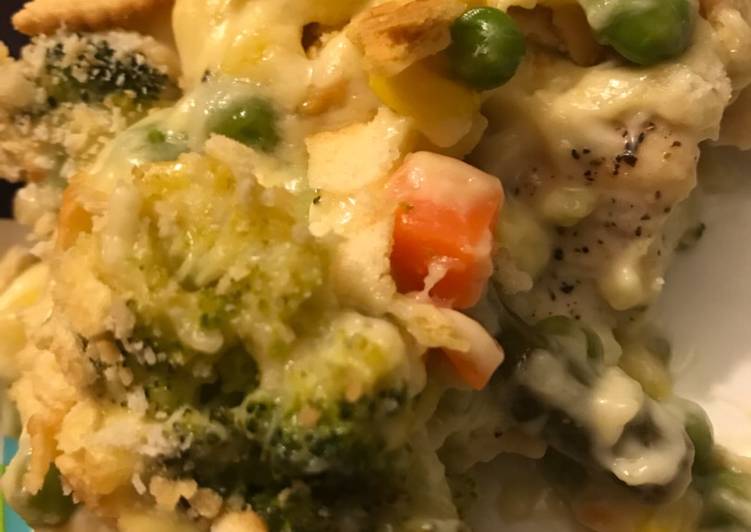 Chicken and veggie casserole