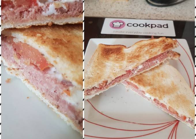 Step-by-Step Guide to Prepare Any-night-of-the-week My Corned Beef on Toast &amp; Tomatoes