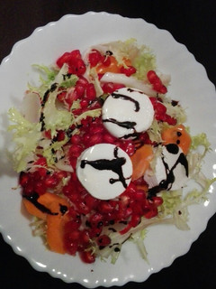 Una foto de Ensalada de queso de cabra
