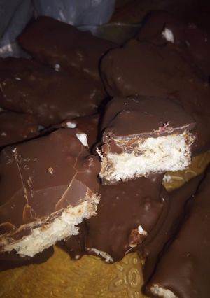 Una foto de Barritas de coco