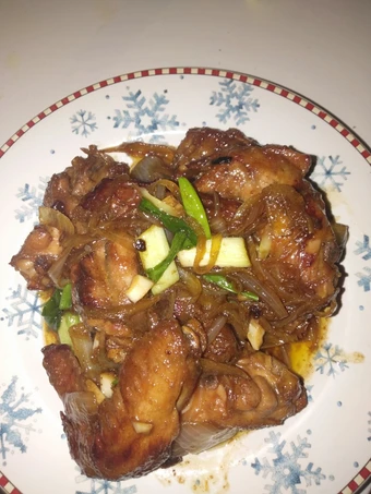 Cara Mudah Membikin Resep Chicken wings with honey butter sauce |Sayap goreng mentega madu yang Lezat Sekali Anti Ribet, Uenak Banget