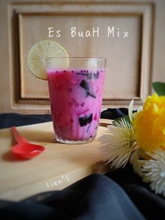 Foto resep Es Buah Plus Lemon