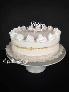 Kókuszos-mandulás torta recept fotója