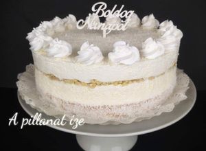 Kókuszos-mandulás torta recept fotója
