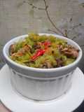 Tumis Pare Ampela Ayam