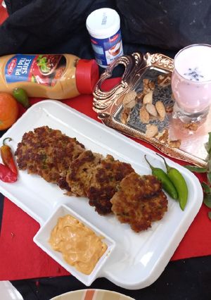 A picture of Chapli kabab.