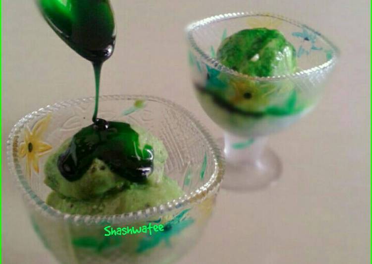 Recipe of Any-night-of-the-week Mint ice-cream