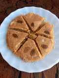 Besan (gram flour) and whole wheat flour sa Diet meetha 💖