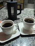 Café en Cafetera de Prensa Manual
