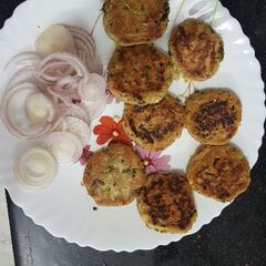 A picture of Chicken Shami Kebab.