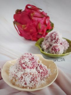 Foto resep 11.~ Klepon Buah Naga