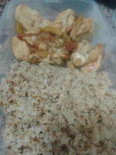 Una foto de Arroz de coliflor
