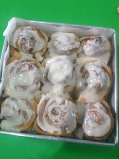 Foto resep Cinnamon roll with cream cheese home made