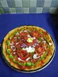 *ஹெல்தி வீட் பீசா*(wheat pizza recipe in tamil)