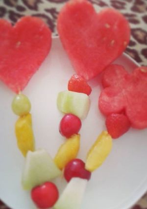 Una foto de Frutibrochetas