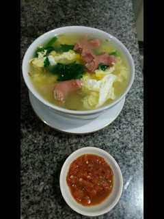 Foto resep Sop jagung telor kocok